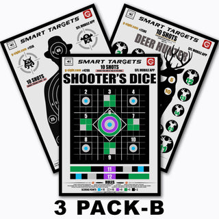 3 PACK B - 11" X 15" TARGETS 130LB CARD