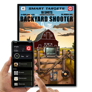 BACKYARD SHOOTER - 11" X 15" TARGET 130LB CARD