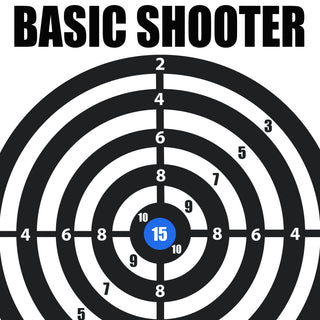 BASIC SHOOTER - 11" X 15" TARGET 130LB CARD