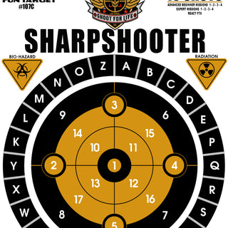 SHARPSHOOTER - 11" X 15" TARGET 130LB CARD